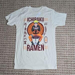 Shippuden Collection Naruto Shirt Medium Top Anime Ichiraku Ramen Viz Media Top